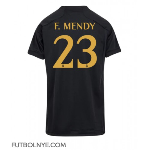 Camiseta Real Madrid Ferland Mendy #23 Tercera Equipación para mujer 2023-24 manga corta